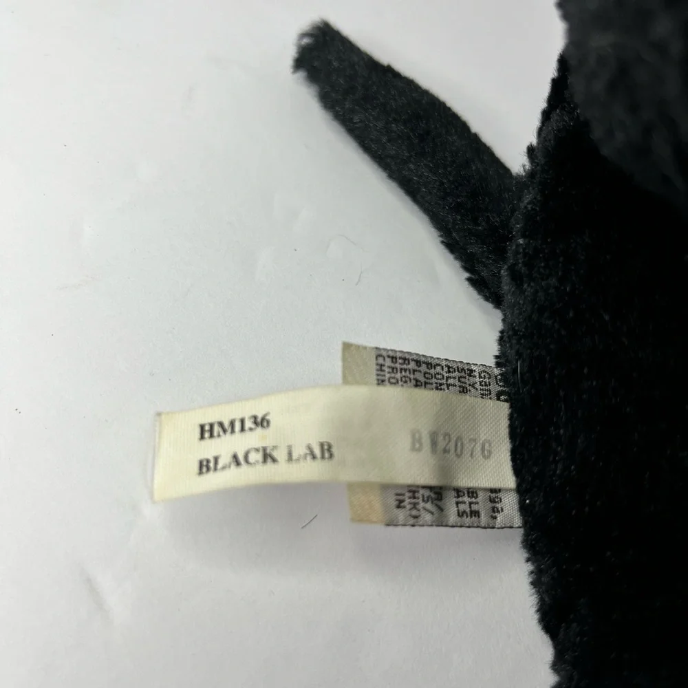 Ganz Webkinz black lab HM136 no code 9” plush‎ stuffed animal